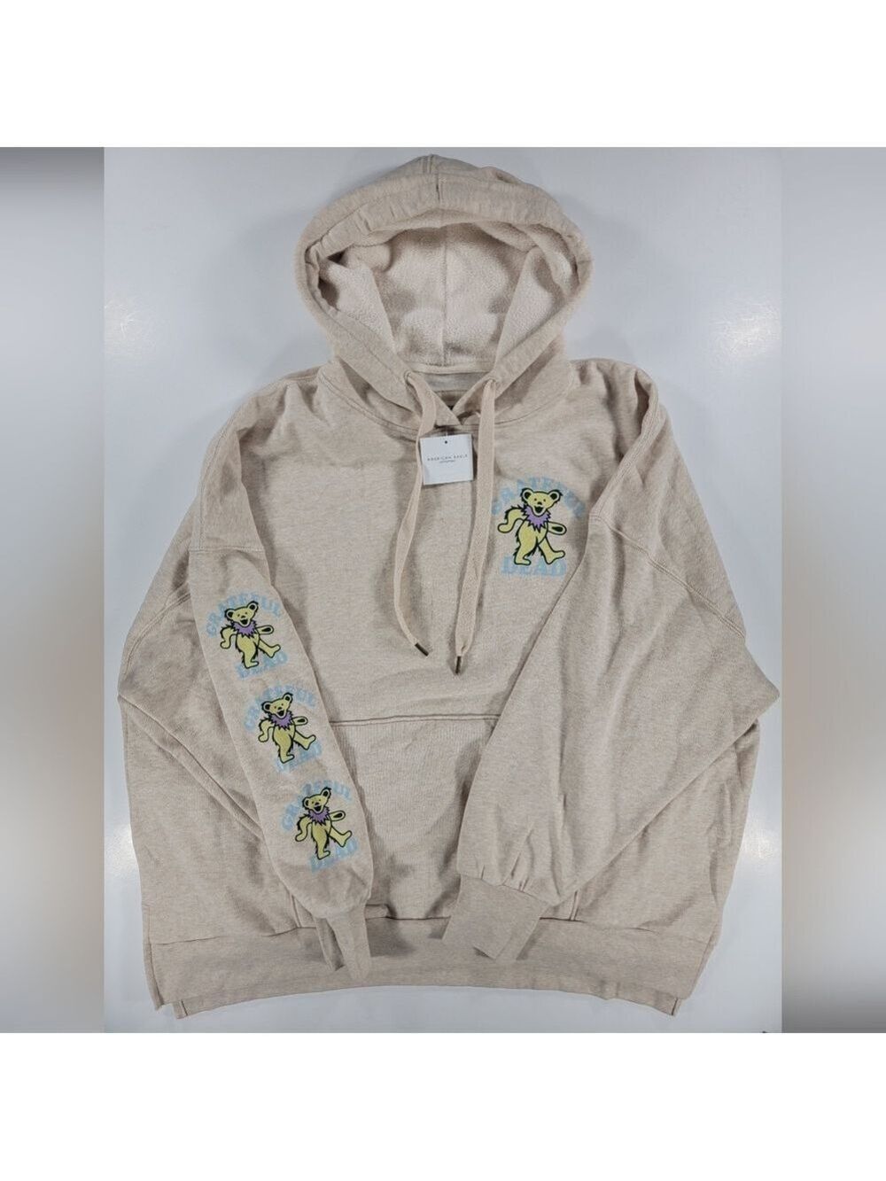 NWT Grateful Dead American Eagle Huggable Soft Pullover Hoodie Women's Medium